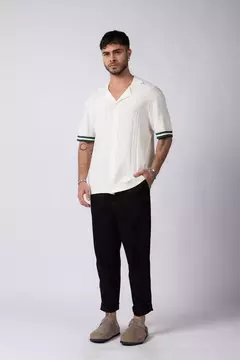 Camisa Manga Corta Tejida Mist VCP