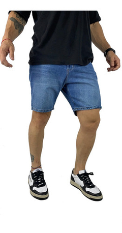Bermuda De Jean Spy Mom Recta Nueva