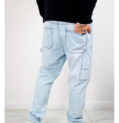 Imagen de Jeans Revston Mom Roturas Lisos Hombre Nuevo Gris