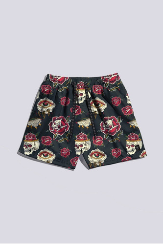 Short De Baño Malla Luxo Print F1 Corto Nuevo Hombre