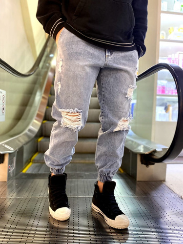 Jeans Jogger Snow Revston Varios Hombre Nuevo Azul - comprar online