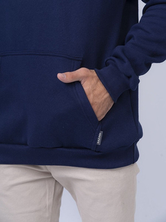 Buzo Kazuma Capucha Canguro Frisa Básico Liso Hombre Nuevo - tienda online