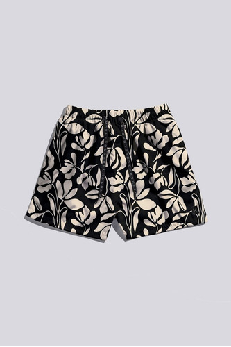 Short De Baño Malla Luxo Print S Corto Nuevo Hombre