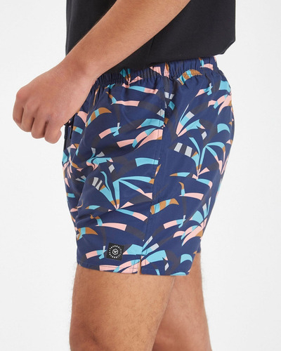 Malla Taverniti Short De Baño Branch Corto Hombre Nuevo