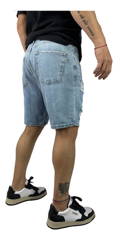 Bermuda De Jean Spy Mom Recta Nueva - Hormaf