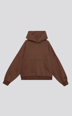 Buzo Luxo Hoodie Dotcom Crop Frisa Nuevo en internet
