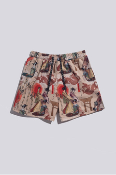 Short De Baño Malla Luxo Print M Corto Nuevo Hombre - Hormaf