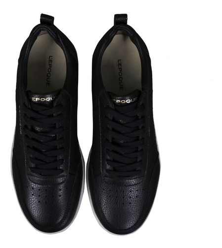 Zapatillas Lepoque Wang 02 Fulonado Negro Hombre Unisex