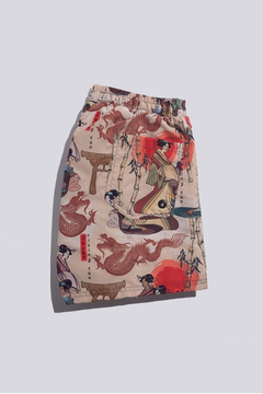 Short De Baño Malla Luxo Print M Corto Nuevo Hombre en internet