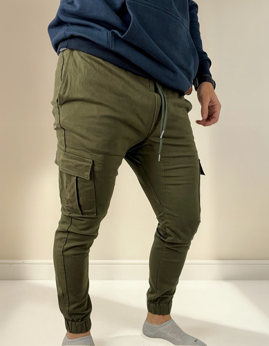 Pantalón Cargo Jogger Spy Limited Bolsillos Hombre Nuevo - comprar online