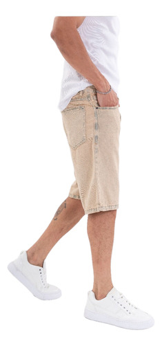 Bermuda Zummo Mum Recta Oversize Roturas Hombre Nueva - tienda online