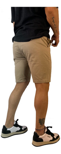Bermuda Corte Chino Gabardina Nueva Importada - comprar online