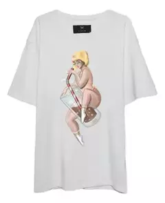 Remera Luxo Oversize dalia sin genero– Algodón Estampada - comprar online