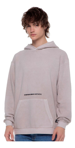 Buzo Hoodie Canguro Bernabe Nuevo Over Washed Proceso