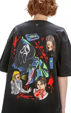 Remera Luxo Scream Oversize Unisex Hombre – Algodón Cuello Redondo en internet