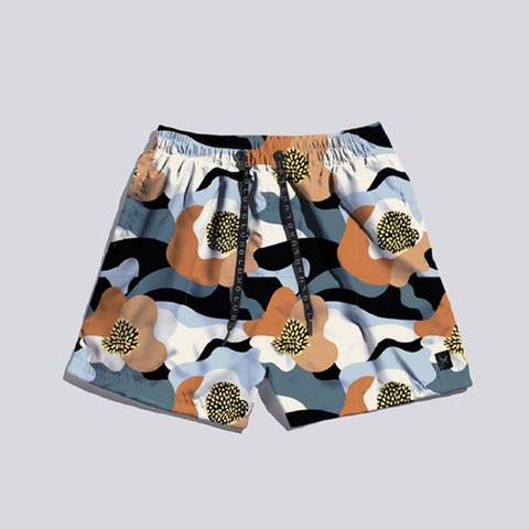 Short De Baño Malla Luxo Print P Corto Nuevo Hombre
