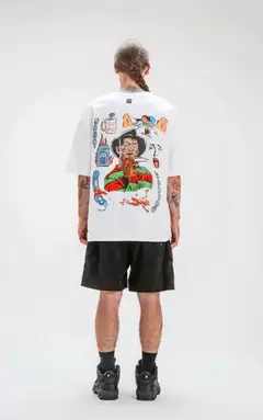 Remera Luxo Freddy Oversize Unisex Hombre – Algodón Cuello Redondo en internet