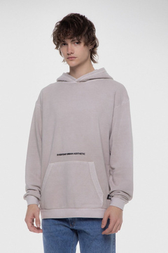 Imagen de Buzo Hoodie Canguro Bernabe Nuevo Over Washed Proceso
