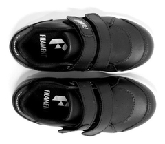Zapatilla Filament Suri Velcro Negras Escolares Juvenil - Hormaf