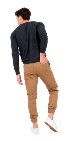 Pantalón Jogger Babucha Santa Elena Con Puños Nuevo Hombre