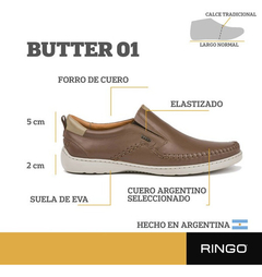 Zapato Casual Cuero Vacuno Suela Ultraliviana Eva Nuevo - tienda online