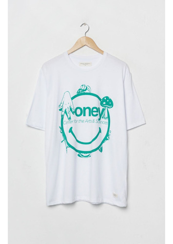 Remera Batuk Rosa Manga Corta Cuello Redondo