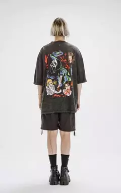 Remera Luxo Scream Oversize Unisex Hombre – Algodón Cuello Redondo