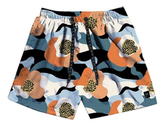 Short De Baño Malla Luxo Print P Corto Nuevo Hombre