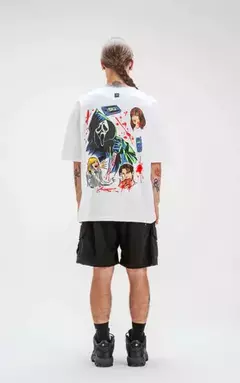 Remera Luxo Scream Oversize Unisex Hombre – Algodón Cuello Redondo - tienda online