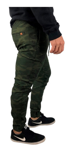 Pantalon Jogger Spy Limited Travis Camuflado Militar Hombre - Hormaf