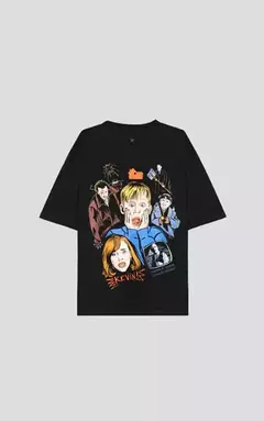 Remera Luxo Piranha 2 Oversize Unisex – Cuello Redondo Algodón Premium - Hormaf