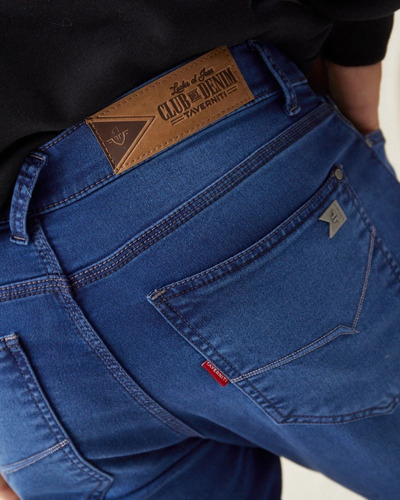Jean Taverniti Calce Regular Elastizado Clasico Hombre Nuevo