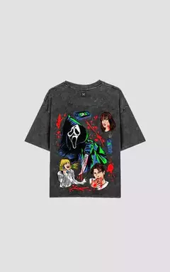 Remera Luxo Scream Oversize Unisex Hombre – Algodón Cuello Redondo - comprar online