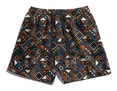 Short De Baño Malla Luxo Print I Corto Nuevo Hombre