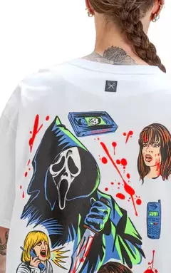 Remera Luxo Scream Oversize Unisex Hombre – Algodón Cuello Redondo - comprar online