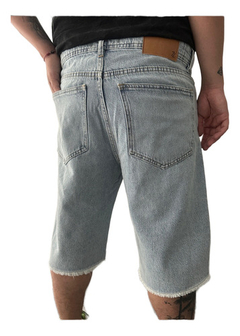 Bermuda Zummo Mum Recta Oversize Roturas Hombre Nueva en internet