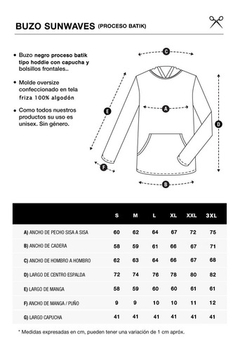 Buzo Luxo Clorophila Conjuro Batik Canguro Hombre Nuevo en internet