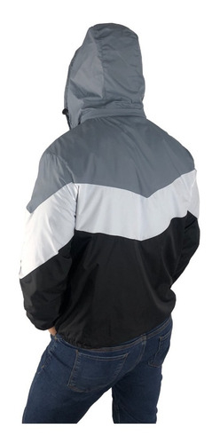 Campera Importada Impermeable Combinada Rompeviento Hombre - comprar online