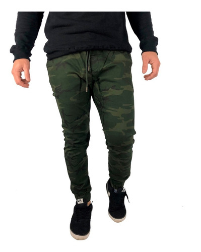 Pantalon Jogger Spy Limited Travis Camuflado Militar Hombre - comprar online