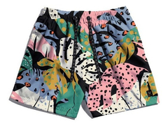 Short De Baño Malla Luxo Print D1 Corto Nuevo Hombre