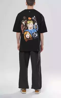 Remera Luxo Piranha 2 Oversize Unisex – Cuello Redondo Algodón Premium en internet