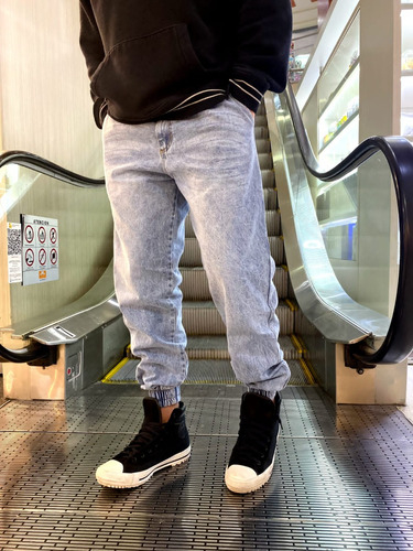 Jeans Jogger Snow Revston Varios Hombre Nuevo Azul - comprar online
