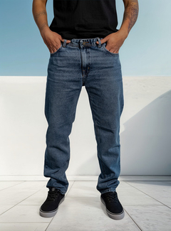 Pantalón Jean Santa Elena Recto Mom Hombre Nuevo Azul en internet