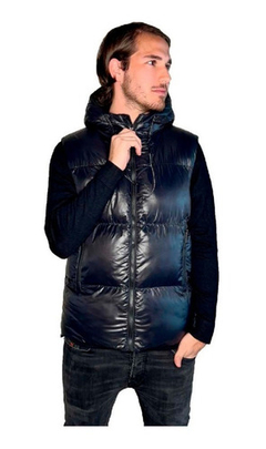 Chaleco Inflable Abrigo Canelones Invierno Nuevo Hombre - Hormaf