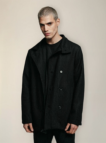 Saco Paño Tapado Valkymia Slim Fit Entallado Hombre Nuevo