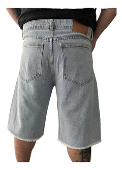 Bermuda Zummo Mum Recta Oversize Roturas Hombre Nueva - comprar online