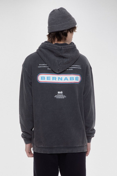 Buzo Hoodie Canguro Bernabe Nuevo Over Washed Proceso - comprar online