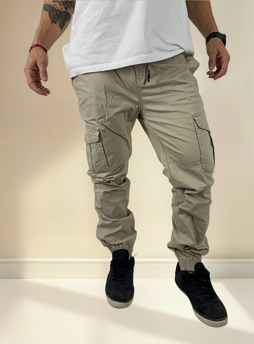 Pantalón Cargo Jogger Spy Limited Bolsillos Hombre Nuevo - comprar online