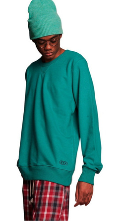 Buzo Batuk Liso Cuello Redondo Algodón Rustico Hombre Nuevo