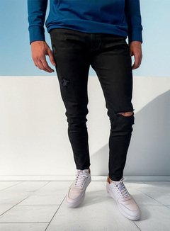 Pantalón Jean Bernabe Cagliari Slim Fit Chupin